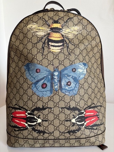 希少✨GUCCI 昆虫柄 リュック・バックパック