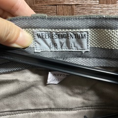 HELMUT LANG カーキ スリムフィットパンツ 88/34の画像