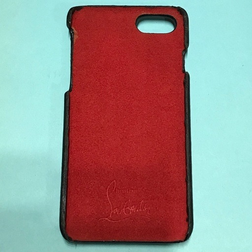 激レア クリスチャンルブタン スタッズ iPhoneケース SE SE2 SE3 付属品付
