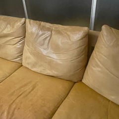 uniko ホクストン　レザーソファの画像