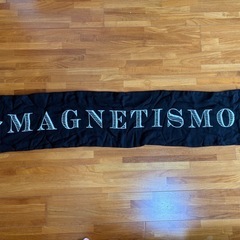 希少✨GUCCIFY MAGNETISMO リバーシブルマフラー赤✖️黒の画像