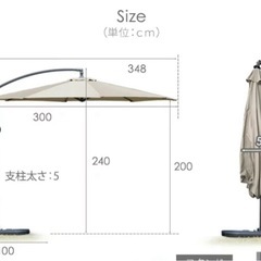 IKEA パラソルの画像