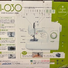 難あり　使用頻度少 美品　ジャガー マイコンミシン JI-030 の画像