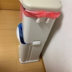 ゴミ箱　ゴミボックス　左右フック付きの画像