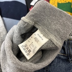 子供服男の子裏起毛120と110の画像