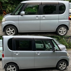 タント 車検令和9年9月迄 8万キロ パワースライドドア ETC付 乗って帰れるの画像