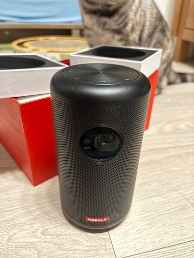 ネブラカプセル2　Anker Nebula (ネビュラ) Capsule II（Android TV搭載 モバイル プロジェクター）【小型 プロジェクター / 200ANSI ルーメン/オートフォーカス機能 / 8W スピーカー/DLP搭載 / 5000種類以上のアプリケーション / ホームシアター/ bluetooth】