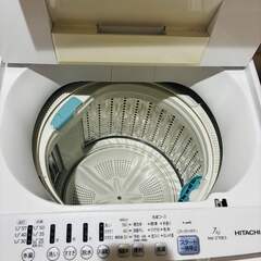 9月23日に自宅まで取りに来てくれる人限定　【無料で差し上げます】ヒタチ 7kg　全自動洗濯機 の画像