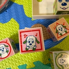 アンパンマン　時計パズル　ワンワン六面パズルの画像
