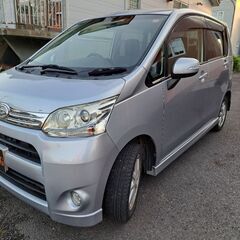 決まりました　ご入金早い方優先　ムーヴ　カスタム　4WD　車検あり　ナビ　アイドリングストップ　エアコン良好の画像