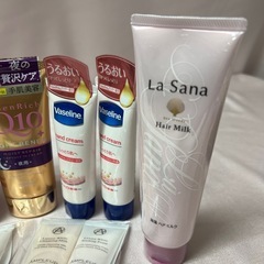 ヘアトニック、ボディークリーム、海藻ヘアミルク、他の画像