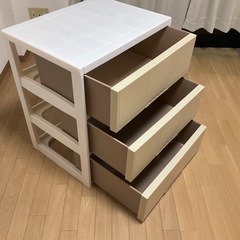 3段チェスト　収納ケース（引き渡し予定者決定しました）の画像