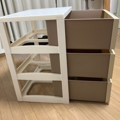 3段チェスト　収納ケース（引き渡し予定者決定しました）の画像