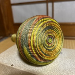 京都　美しい糸の花瓶　花器　古美術　古道具　染織の画像
