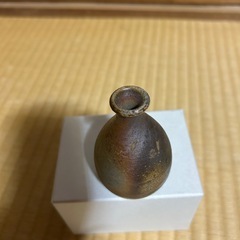 備前焼 小瓶　花瓶　徳利の画像