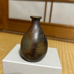 備前焼 小瓶　花瓶　徳利の画像