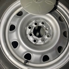 185/60r15スタッドレスタイヤとホイール4本セットの画像