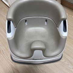 Ingenuity インジェニュイティ ベビーベース 2in1 (カシミヤ) 万能ブースターシート ローチェア お食事チェア 専用収納トレイ付き 6か月頃～の画像