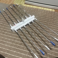 洗濯　ステンレスピンチガンガー　タオルハンガーの画像