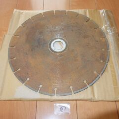 現状品 エンジンカッターの刃 ダイヤモンドカッター 300mm 穴径30mm 30cm 12インチ コンクリートカッターの画像