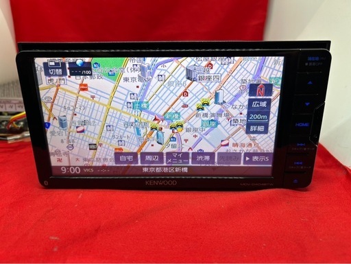 ⭐︎美品⭐︎KENWOOD 2024地図　MDV-D404BTW 新品バックカメラ付