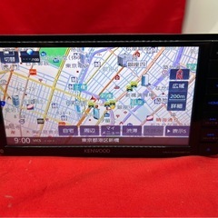 ⭐︎美品⭐︎KENWOOD 2024地図　MDV-D404BTW 新品バックカメラ付の画像