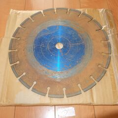 現状品 エンジンカッターの刃 ダイヤモンドカッター 300mm 穴径22mm 30cm 12インチ コンクリートカッターの画像