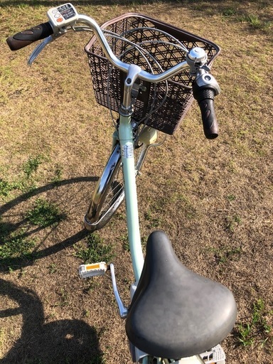 値下げ◆整備済◆電動アシスト自転車    3段ギア　パナソニック リチウム  vivi　