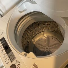 SHARP 2019年製 洗濯機4.5kg の画像