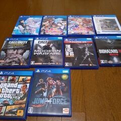 PS4ソフトの画像
