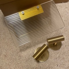 新品！！トイレットペーパーフック　金具ゴールド　ラグジュアリーの画像