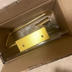 新品！！トイレットペーパーフック　金具ゴールド　ラグジュアリーの画像
