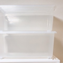 【7点セット】衣装ケース＆3段チェストの画像