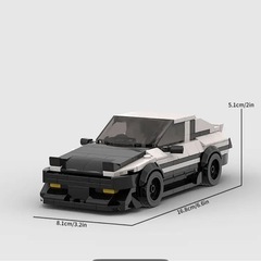 トレノ 86 AE86スポーツカー レゴ　互換　新品の画像