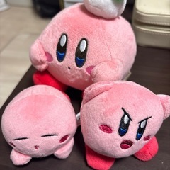 星のカービィミニぬいぐるみ3点セットの画像