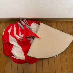 イケア IKEA サーカステント 恐竜の足跡 マット 2点セットの画像