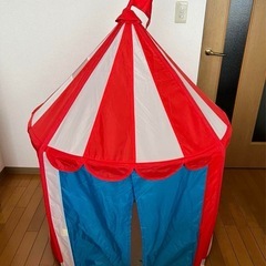 イケア IKEA サーカステント 恐竜の足跡 マット 2点セットの画像