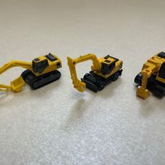 コマツ 建設機械ミニカー 9点セットの画像