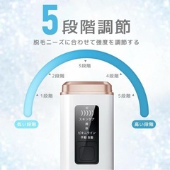 【新品】脱毛器の画像