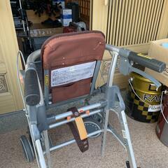 歩行器　片側ブレーキパッド　かけの画像
