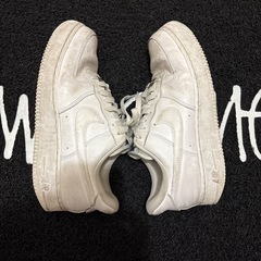 NIKE Air Force 1 ナイキエアフォース1 ホワイト 27cmの画像