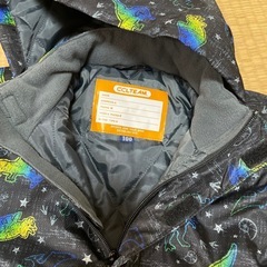 100サイズ　スノーウェア手袋付　スキーウェアグローブ付き　　　の画像