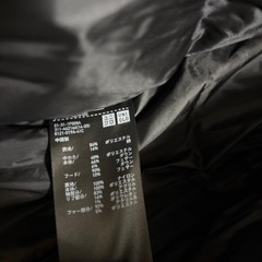 ユニクロ未使用ダウンコートＬの画像