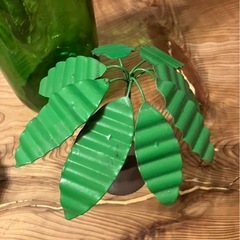 ブリキ　ヤシの木の画像