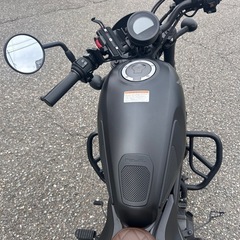 ホンダ Rebel （レブル） 250Sエディション マットブラックxブラウンシートの画像