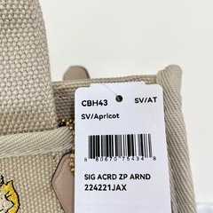 コーチ PEANUTS スヌーピー カーゴ ハンドバッグ レディース の画像