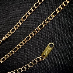 N38*《ステンレス》*アイネックレス＊ゴールドの画像