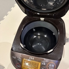 象印IH炊飯器3合　NP-GJ05型の画像