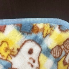 ベビー敷きパッド 冬 スヌーピー 70×120cmの画像