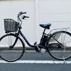 【電動自転車 ※新品交換部品多数】Panasonic ビビ 26インチ スタンド、リアタイヤ、変速機パーツ　新品 パナソニック VIVI 電動アシスト 自転車の画像